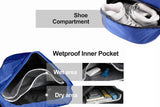 Sports Drawstring Backpack String Tote Gym Bag Dry Wet Separation Leisure Bag
