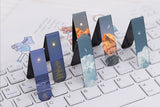 8Pcs Magnetic Bookmarks Page Markers Page Clip for Students Teachers