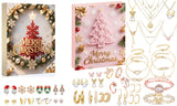 24 Days Christmas Advent Calendar Jewelry Kit