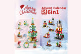 Christmas Advent Calendar Blind Box Building Blocks Set