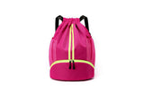 Sports Drawstring Backpack String Tote Gym Bag Dry Wet Separation Leisure Bag