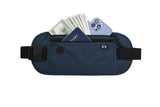 RFID Money Waist Bag for Travel Passport Holder