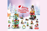 Christmas Advent Calendar Blind Box Building Blocks Set