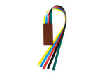 PU Leather Ribbon Bookmark