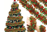 5M Christmas Garland With String Lights For Xmas Tree