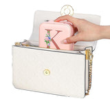 Initial Letter Travel Jewelry Box Jewelry Organizer Case with Mirror