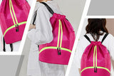 Sports Drawstring Backpack String Tote Gym Bag Dry Wet Separation Leisure Bag