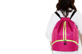 Sports Drawstring Backpack String Tote Gym Bag Dry Wet Separation Leisure Bag