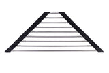 Triangle Roll-Up Dish Drying Rack For Sink Corner