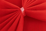Organza Red Bow Christmas Wall Decorations for Door