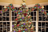 5M Christmas Garland With String Lights For Xmas Tree