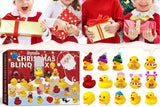 Christmas Rubber Ducks 24 Days Countdown Advent Calendar