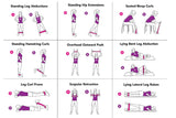 5Pcs Resistance Loop Exercise Bands