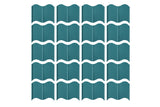 20pcs Plastic Garden Fence Edging for Outdoor Patio Pathway