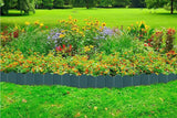 20pcs Plastic Garden Fence Edging for Outdoor Patio Pathway