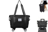 Large-Capacity Expandable Carry on Luggage Bag with Wheels