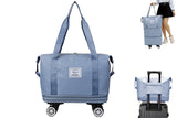 Large-Capacity Expandable Carry on Luggage Bag with Wheels