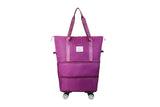 Large-Capacity Expandable Carry on Luggage Bag with Wheels