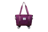 Large-Capacity Expandable Carry on Luggage Bag with Wheels