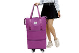 Large-Capacity Expandable Carry on Luggage Bag with Wheels