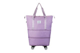Large-Capacity Expandable Carry on Luggage Bag with Wheels
