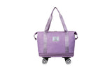 Large-Capacity Expandable Carry on Luggage Bag with Wheels