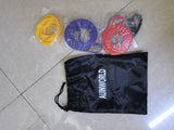 AUINWORLD Set of 6 Resistance Bands Exercise Workout Bands for Women and Men