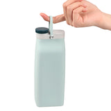 600ml Collapsible Silicone Water Bottle for Travel Sports