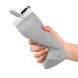 600ml Collapsible Silicone Water Bottle for Travel Sports