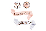 7Pcs Bride to Be Sash Set