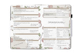 2024 Planner Weekly Monthly A5 Planner with Tabs and Inner Pocket
