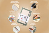 2024 Planner Weekly Monthly A5 Planner with Tabs and Inner Pocket
