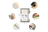 2024 Planner Weekly Monthly A5 Planner with Tabs and Inner Pocket