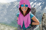 U-Shape Cooling Hoodie Towel for Sport Workout Camping Cycling