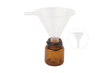 50 Pcs 1/2ml Amber Glass Dropper Bottle with Droppers