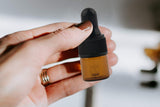 50 Pcs 1/2ml Amber Glass Dropper Bottle with Droppers