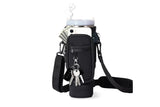 40 OZ Water Bottle Carrier Bag with Pouch and Adjustable Shoulder Strap