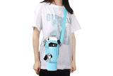 40 OZ Water Bottle Carrier Bag with Pouch and Adjustable Shoulder Strap