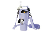 40 OZ Water Bottle Carrier Bag with Pouch and Adjustable Shoulder Strap