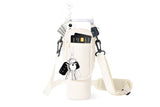 40 OZ Water Bottle Carrier Bag with Pouch and Adjustable Shoulder Strap