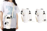 40 OZ Water Bottle Carrier Bag with Pouch and Adjustable Shoulder Strap