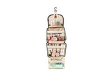Large Capacity Water-resistant Toiletry Bag Travel Bag with Hanging Hook