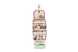 Large Capacity Water-resistant Toiletry Bag Travel Bag with Hanging Hook