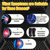 AUINWORLD Knee Brace Adjustable Sport Knee Pads Knee Sleeve Gym Knee Support Brace