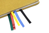 PU Leather Ribbon Bookmark