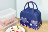 High-Capacity Oxford Cloth Lunch Bag Tote Bag