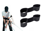 Set of 2Pcs Golf Training Bands Arm Bands Golf Swing Training Aid