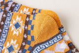 5 Pairs Winter Warm Knitting Women Socks Vintage Style Soft Thick Socks