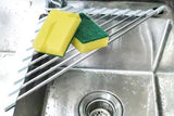 Triangle Roll-Up Dish Drying Rack For Sink Corner