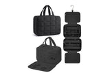 Travel Toiletry Bag Makeup Bag Cosmetic Organizer with Jewelry Organizer